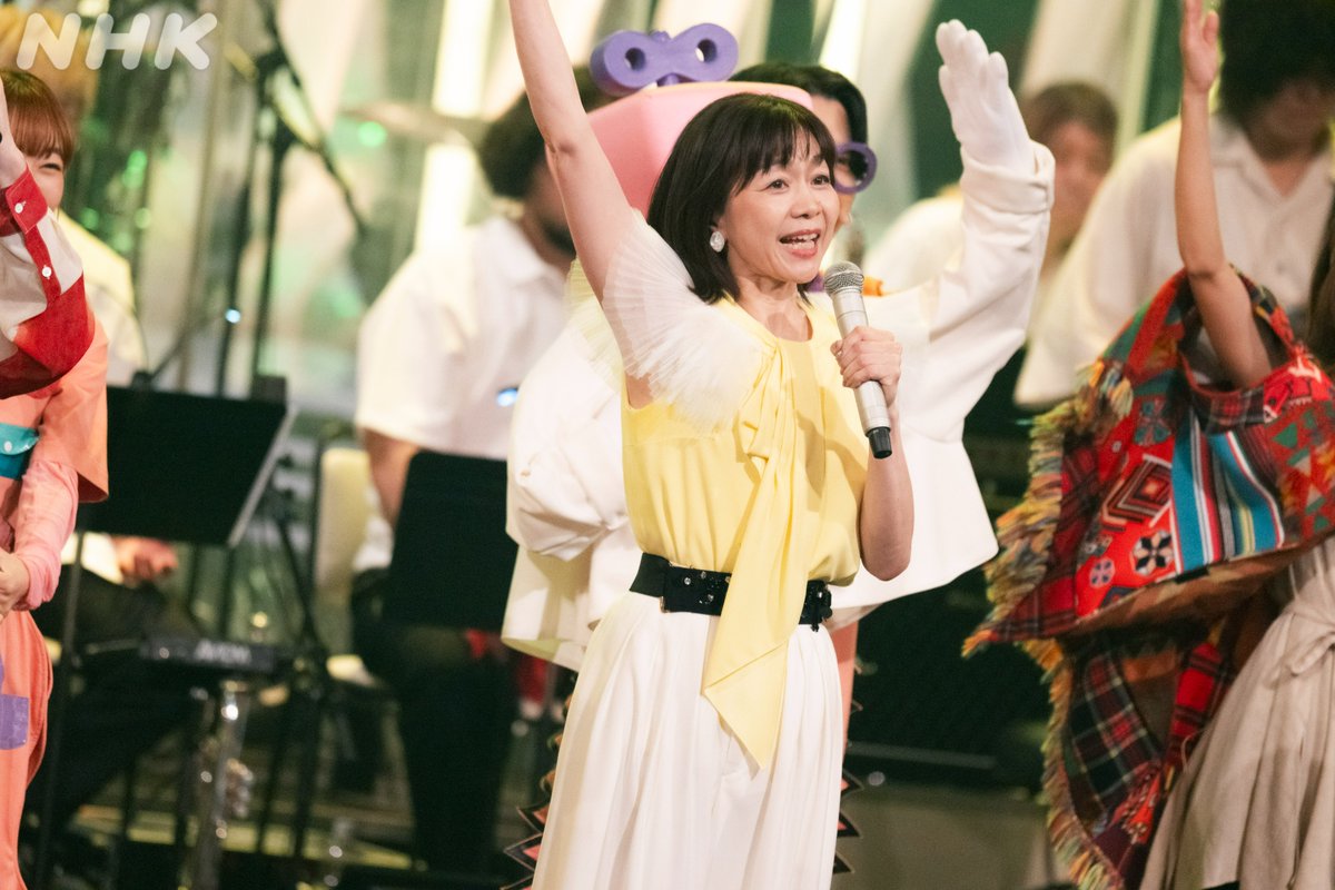 nhk_kouhaku's tweet photo. NHK夏の音楽祭 
#うたであえたら 2026🎵
🩵 NOW ON AIR 🩵

🎤#速水けんたろう×#茂森あゆみ×#佐藤弘道×#松野ちか
「にじのむこうに」

🔽ここからすぐに見られます
https://t.co/6wAiD1AHJx

🎵しゅっぱつだぞ　あつまれ～
Eテレソングパーティー出演者が
みんな勢ぞろいです🌈 https://t.co/sLiWmoQS14