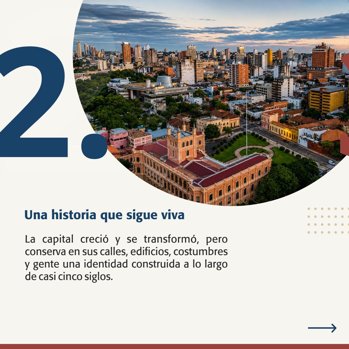 itaipuparaguay's tweet photo. ✨ 489 años de historia viva

 El 15 de agosto celebramos la fundación de Asunción, la Madre de Ciudades. 

🏙️ Una capital que permanece, una identidad que nos une. 

❤️🤍💙 ¡Feliz aniversario, Asunción!

@SantiPenap 
@AllianaPedro 
@luchozacariasAP https://t.co/h8LMnErj4b
