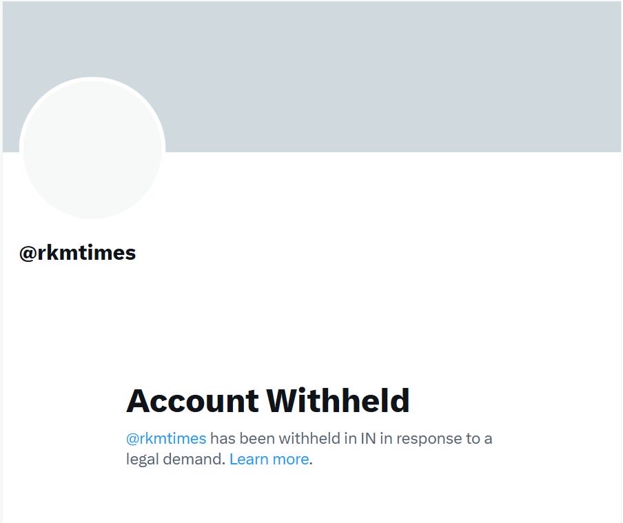 conflictaffairs's tweet photo. @XCorpIndia Is this independence Digital India in 21st century?
 
@rkmtimes should be unpaused in India who shares most informative, and current global events not targets specific country or leadership.

@GoI_MeitY @narendramodi @XCorpIndia @Support @premium @AshwiniVaishnaw https://t.co/bPrg6wN9YL