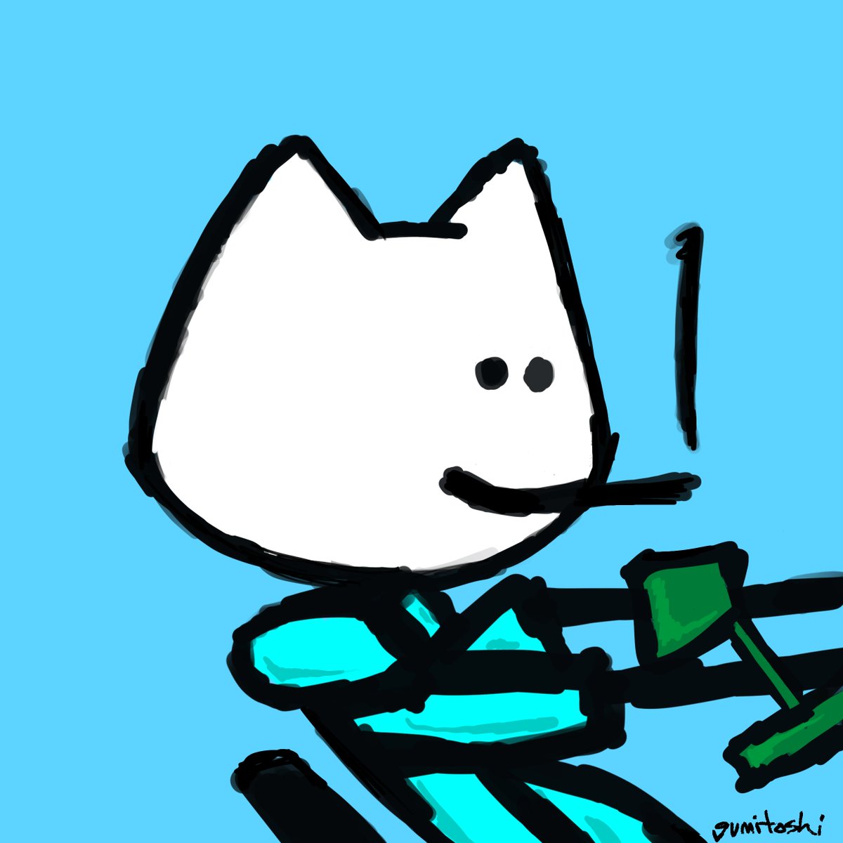 MotocatRC's tweet photo. mfer on a Motocat. Hand-drawn, hand-throttled. One of one.

It’s already minted and already staked. Somebody owns this right now and has no idea.

August 17 🐈‍⬛🛵💨 https://t.co/sxceyouREI