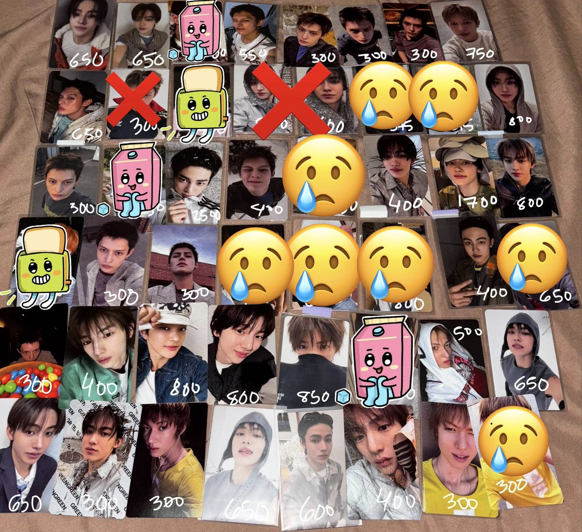 Emmanoo8's tweet photo. Update2: will keep nalang yung mga natiraa https://t.co/aGcDK3KoOl