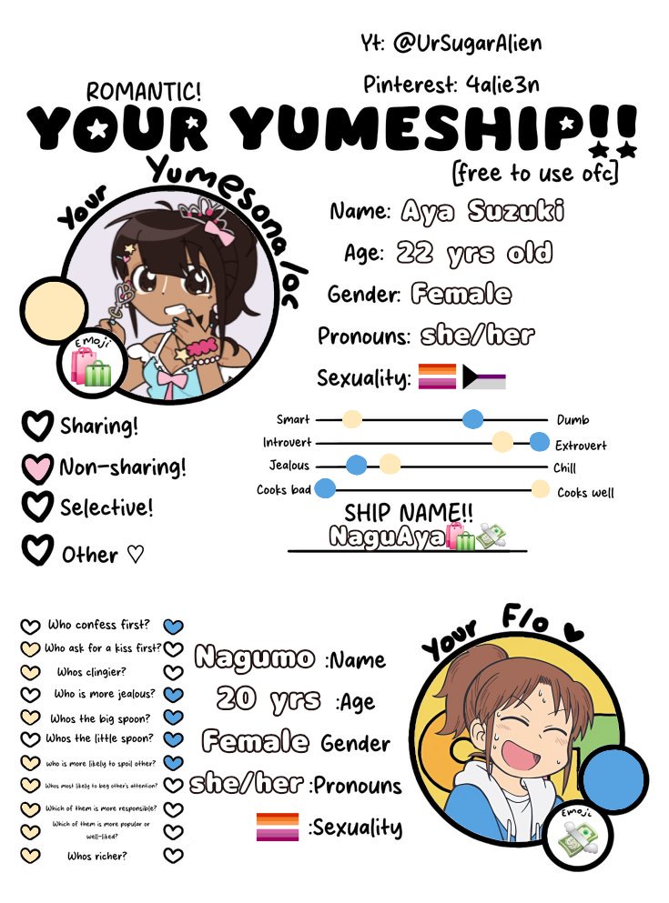 clovrr_28's tweet photo. when you love your f/o so much you make 4 yumeship templates of them together😳🙏 https://t.co/Yj1Ru3SEK9
