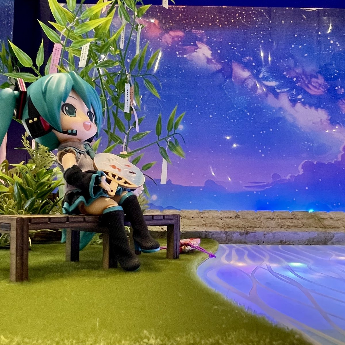 kou3939's tweet photo. #ねんどり #マジカルミライ2026
今年でマジカルミライにミクさん連れて来たの二回目 https://t.co/i5MyjgCJ1I