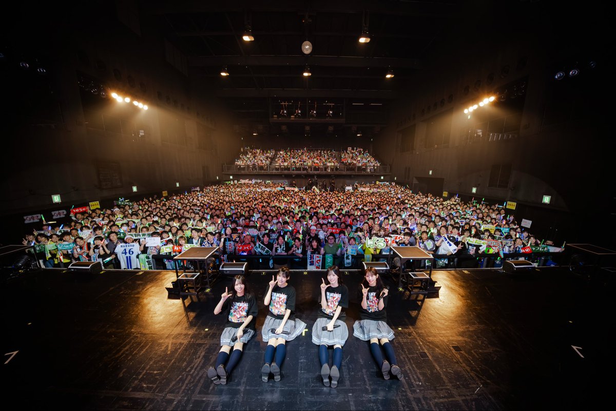 hinatazaka46's tweet photo. /／
#日向坂46_三期生LIVE
\＼

愛知でたくさんの愛をいただきました❤️‍🔥
明日も盛り上がっていきましょう！

待ってろ大阪〜‼︎🐙

#日向坂46 https://t.co/tKsUpeEPtt