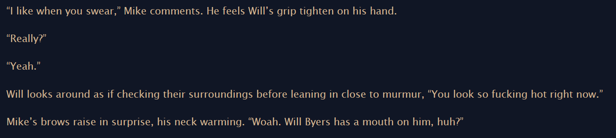 hyperluvin's tweet photo. this character development https://t.co/pmdLjRFfUS