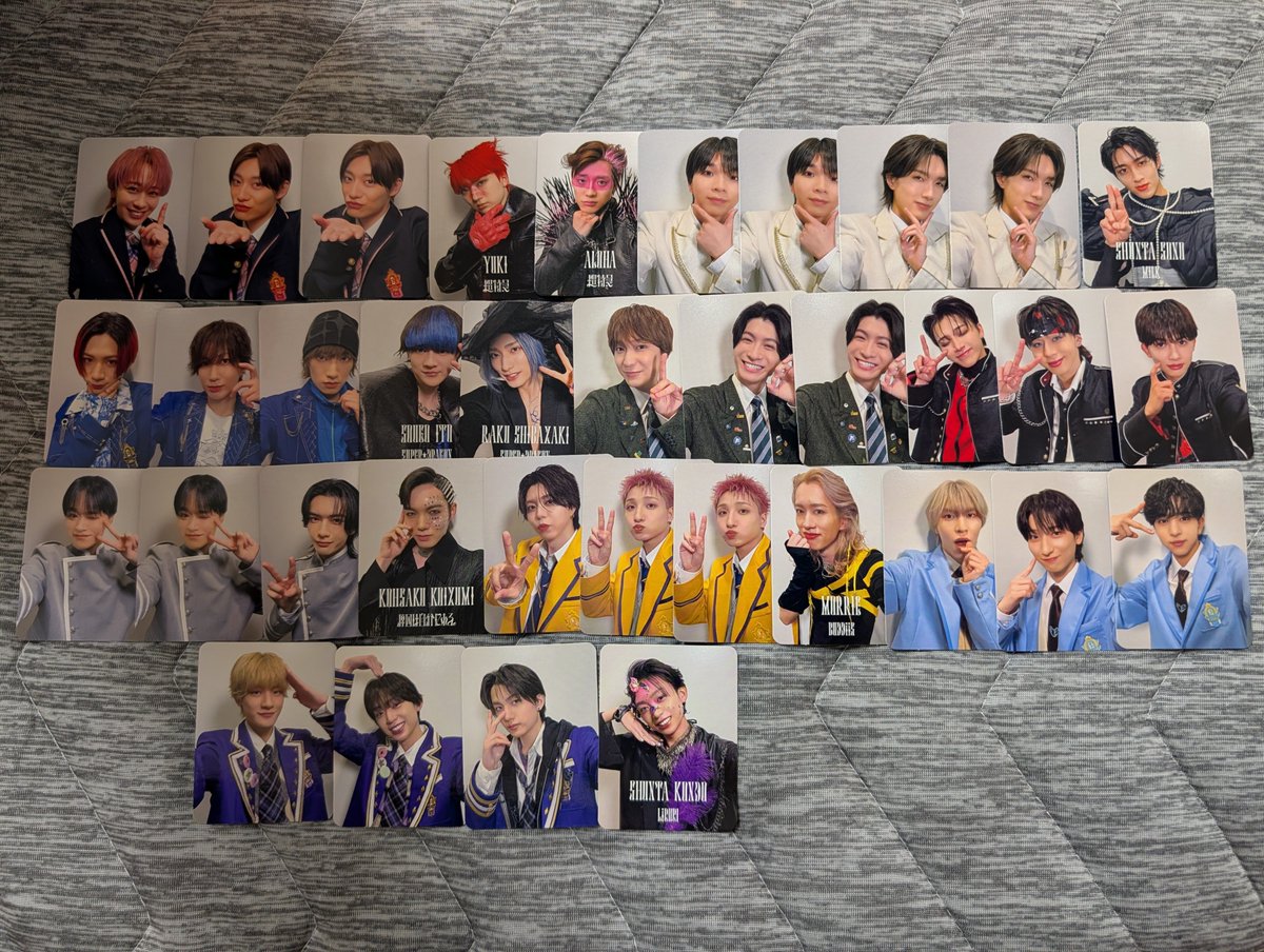 ritsu_young's tweet photo. EBiDAN Yes! 東京 トレカ 交換

【譲】数字🔢(画像参照)

【求】M!LK 吉田仁人(画像参照)

郵送取引希望
異種交換⭕️、2:1,3:1の交換⭕️

お気軽にお声がけください。 https://t.co/2zyFGDQPVQ
