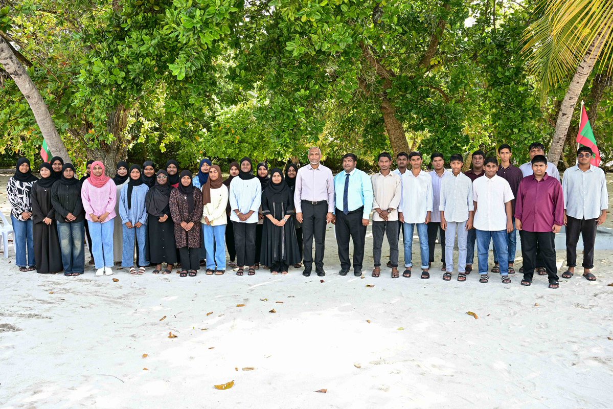 presidencymv's tweet photo. https://t.co/wAe6ryvBIH