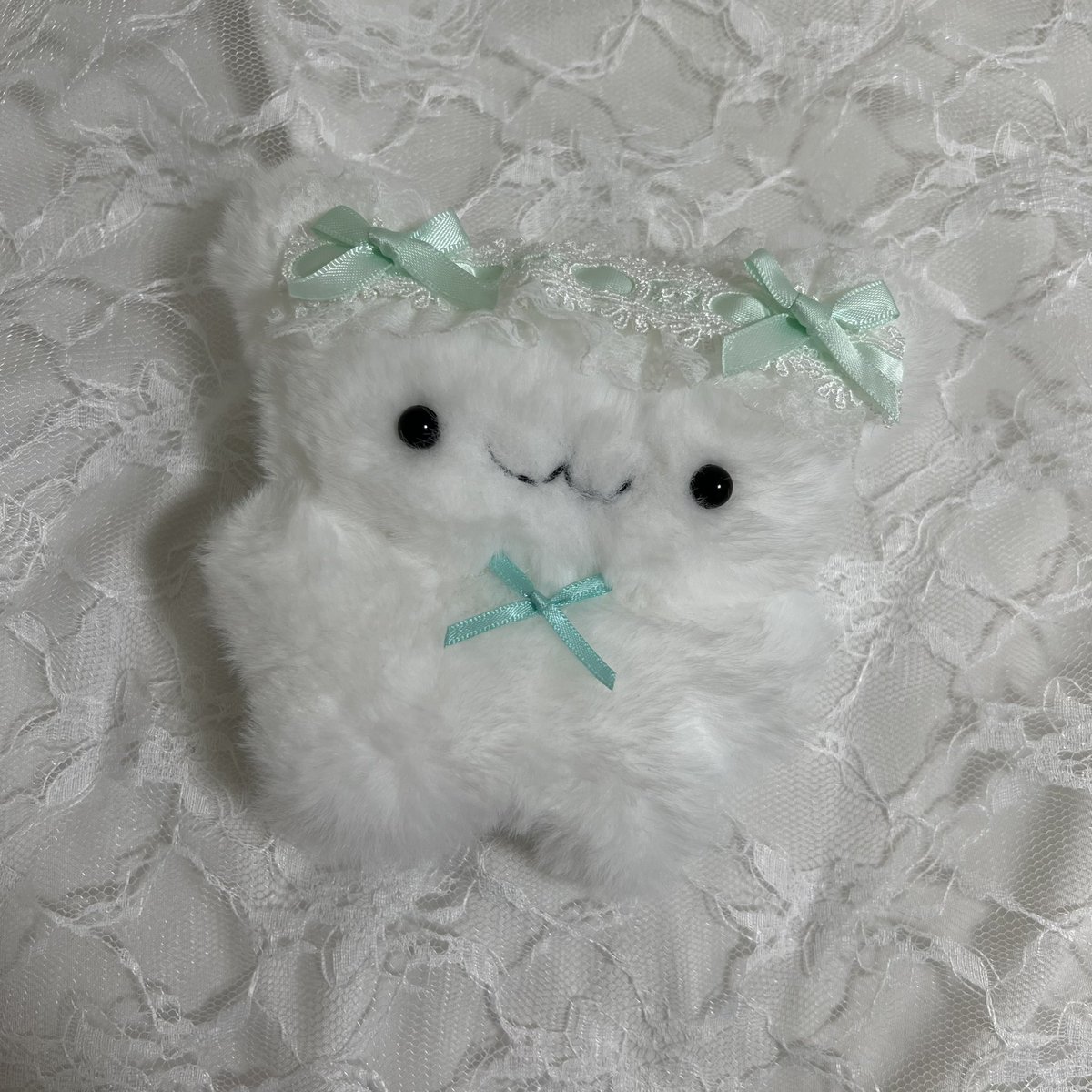 neigemore's tweet photo. ミントグリーンメイドなこぐまちゃん🧼⟡˖·

#handmade #ハンドメイド #ぬいぐるみ
#ぬい活 #ぬい撮り https://t.co/jQa79ov6Xh