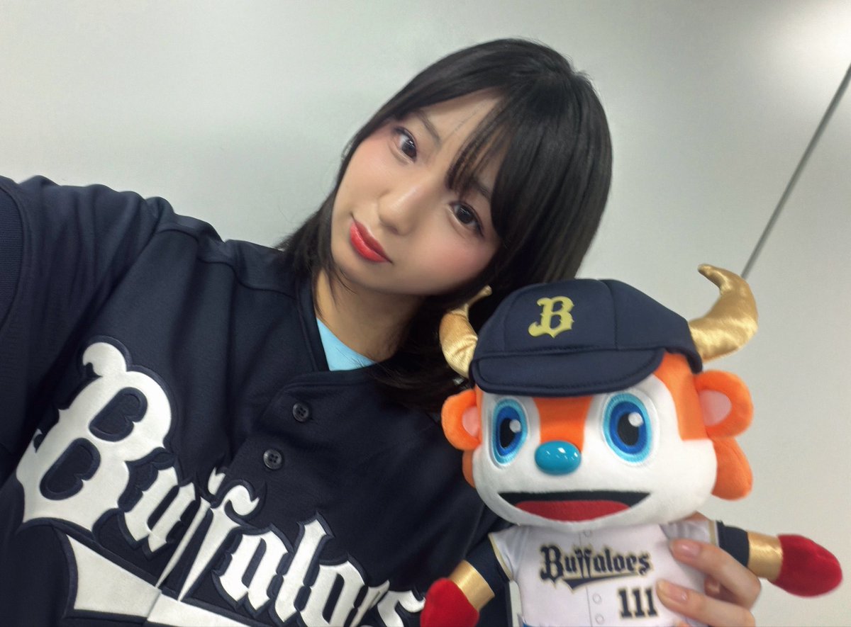okmr_yu's tweet photo. #いきづらい部 ！・バファローズ コラボ試合、ありがとうございました！

スタメン発表にセレモニアルピッチなどなど、貴重な体験をたくさんさせていただき、本当に楽しい一日でした！

シュミレーション"は"完璧だったんですけどね、。
いつかリベンジしたいですт т
 #Bs2026 https://t.co/a8RYp5BXJj