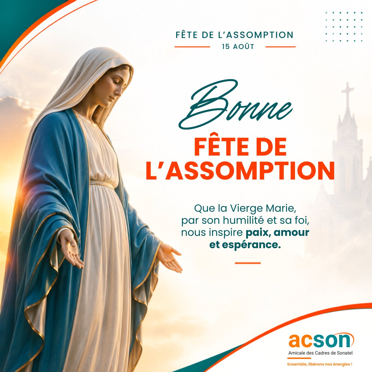 _Acson_'s tweet photo. Bonne fête de l’Assomption à tous ! https://t.co/xJmtwvT7Vo