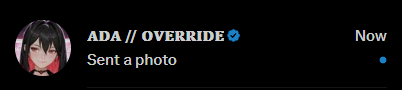 0xAdaOverride's tweet photo. tap ⁠♡ and ⟳ for a notification like this~

⚠️CAUTION: you will CONSENT to receive pics that might override your beta brain and replace its thoughts with Ada.💋 https://t.co/pvzFRWjhvU