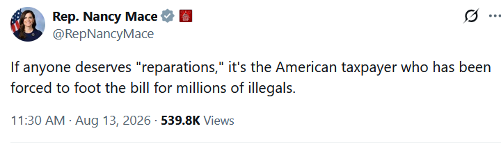 SaltyGoat17's tweet photo. I don't think there's anything that I agree with more than this statement right here!!

I've been paying taxes since my first job in 1985 when I was 11

Now that I've seen the corruption I want it all back!!

WITH INTEREST!!! https://t.co/wDZvLPLv0n