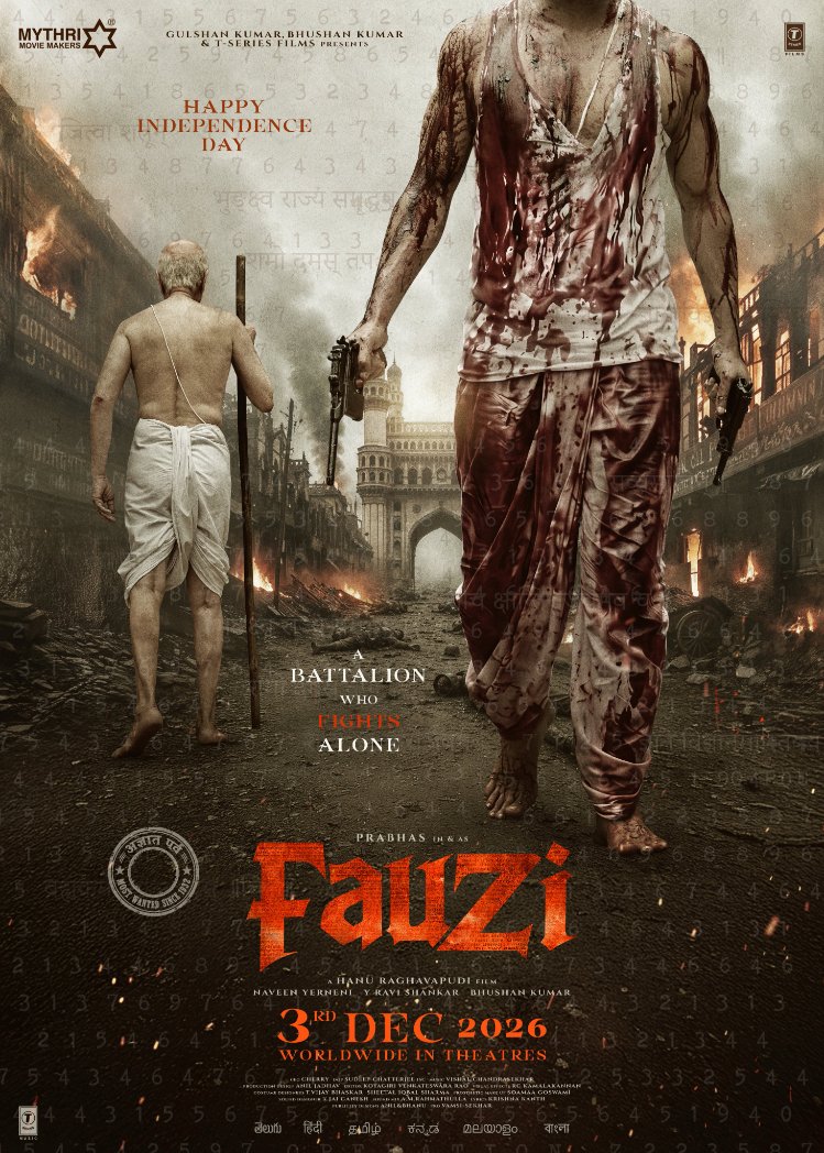 TrendsPrabhas's tweet photo. Before freedom became a celebration, it was a battle!

Saluting the spirit of every Fauzi who fought for our tomorrow 🙏🏼

Happy Independence Day 🇮🇳
#Prabhas #FauZi https://t.co/ir8mSDpm3G