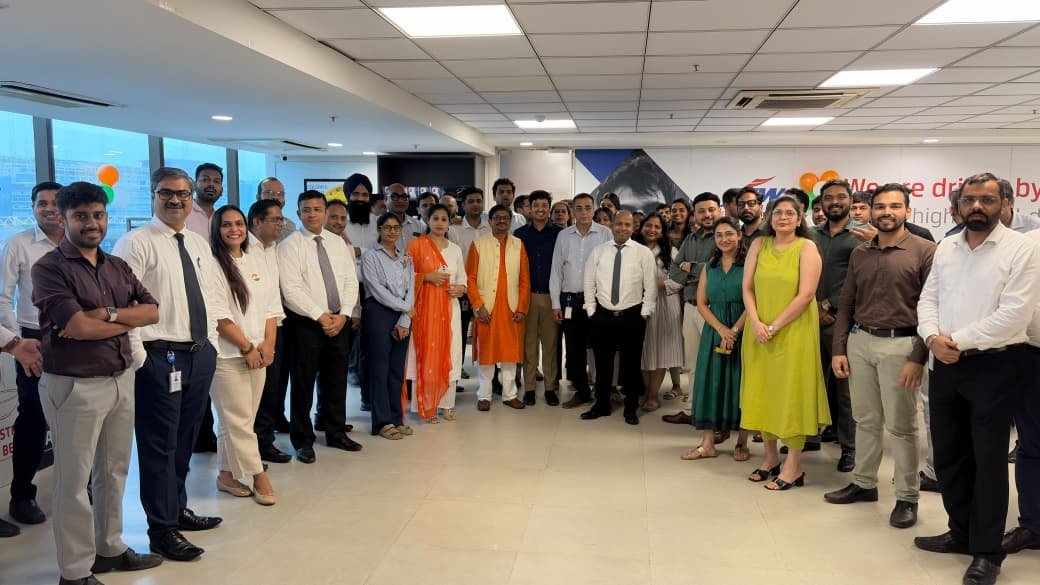 JSWGreentechLtd's tweet photo. This #IndependenceDay, we celebrated the spirit of India across JSW Greentech; from our HQ and R&amp;D Centre to our upcoming plant in Ch. Sambhajinagar.

Different locations, one shared spirit: building a smarter, cleaner and more self-reliant future for India. 🇮🇳 https://t.co/C4fuy3oZ3z