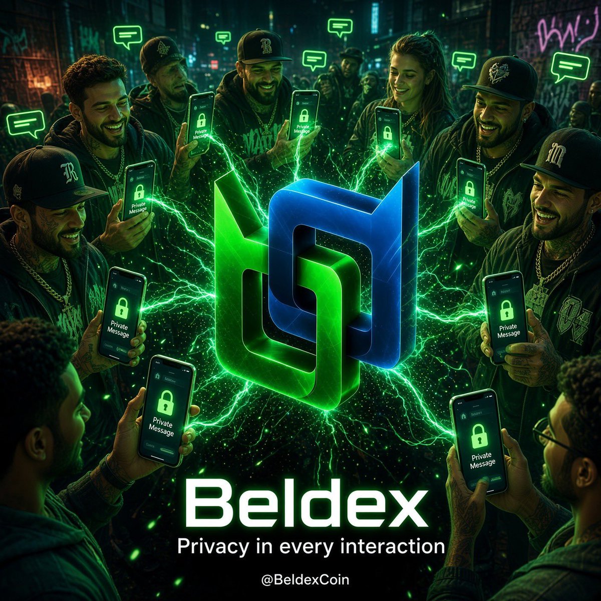 Annxwp's tweet photo. Every click, message, transaction leaves a trail!

@BeldexCoin is building a full privacy ecosystem:
• Confidential transactions with $BDX
• End-to-end private messaging #BChat
• Decentralized VPN #BelNet
• Private browsing+BNS identity

Own your data,Own your digital life! https://t.co/OxBiKZo7OD