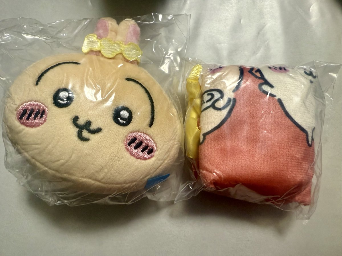 daisy0109_'s tweet photo. 【交換】ちいかわ 人魚の島のひみつ もっちる フェイスマスコット　巾着ポーチ
譲:フェイスマスコットうさぎ
　巾着ポーチくりまんじゅう&amp;シーサー
求:同種セイレーン&amp;人魚orお顔巾着ちいかわ
郵送交換希望
検索からでもお声がけください https://t.co/iDR9zKz4C9