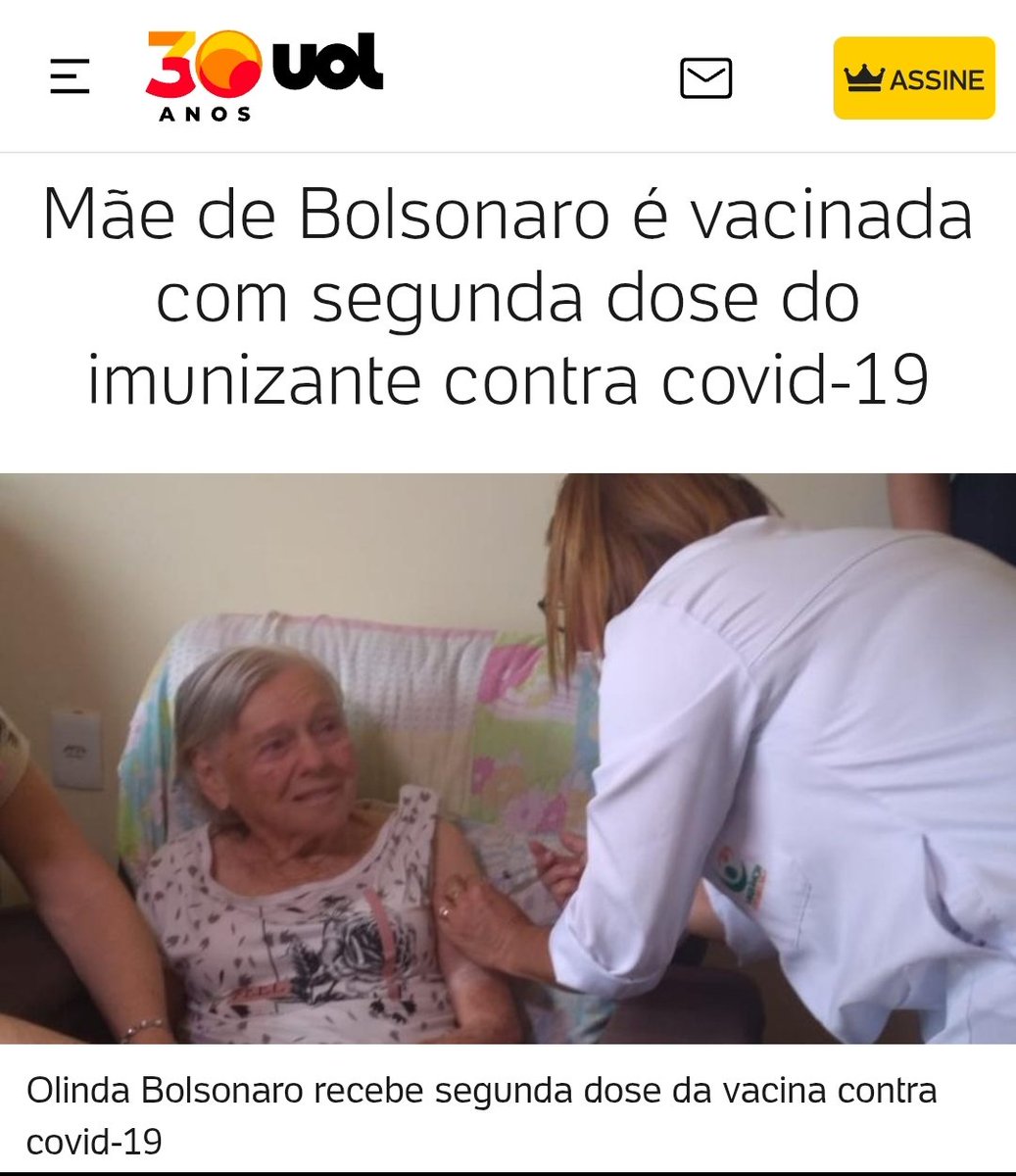 Reis072025's tweet photo. Ué? Essa turma que sempre desconfiou da vacina, grita contra a vacina...mas quando o médico ordenou vacinar a mamãe né... https://t.co/tEVM7fzPT7