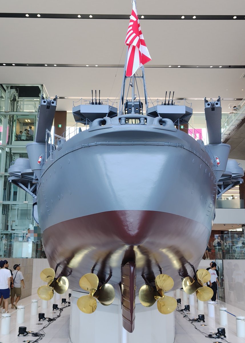 oki616's tweet photo. リニューアルされた大和ミュージアムに行ってきました。展示が増えて見応えたっぷりでした♪ https://t.co/gxGHoBfqwH