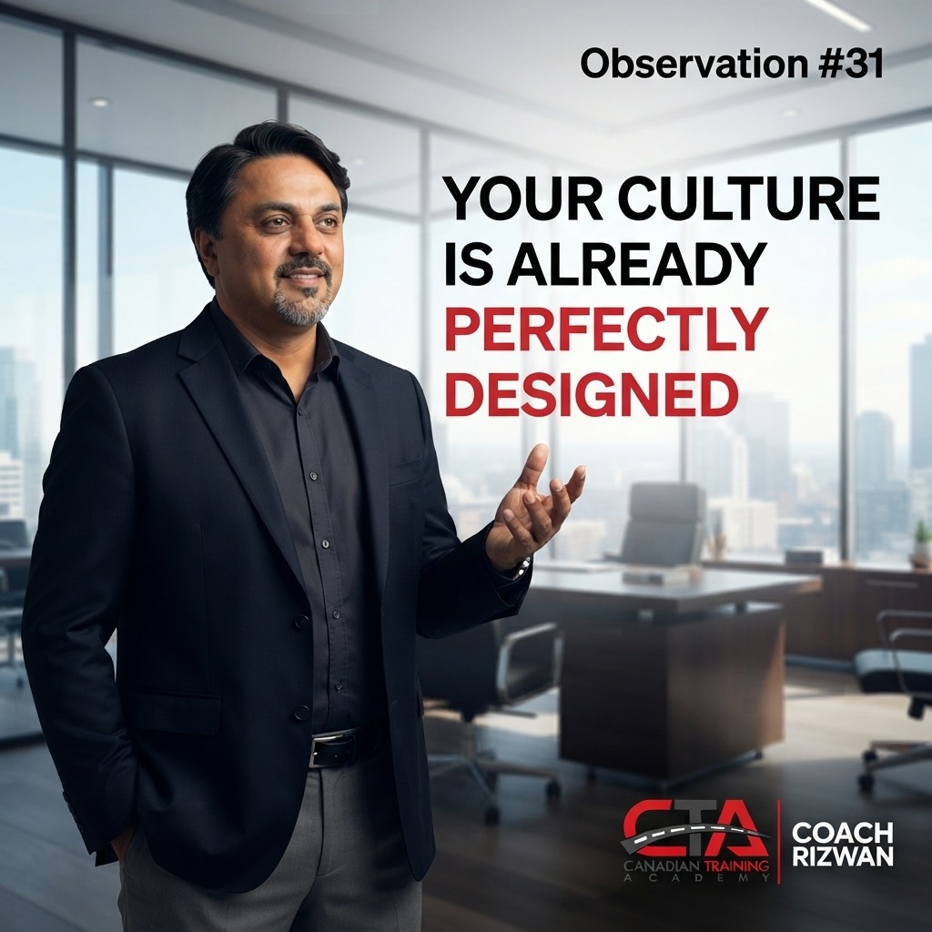 Coach_Rizwan's tweet photo. What kind of company
are you quietly building?

your culture is already perfectly designed to produce exactly this.

#culturemirror #leadership #ccta #coachrizwan #ldnont #toronto https://t.co/X6SPPBKN78