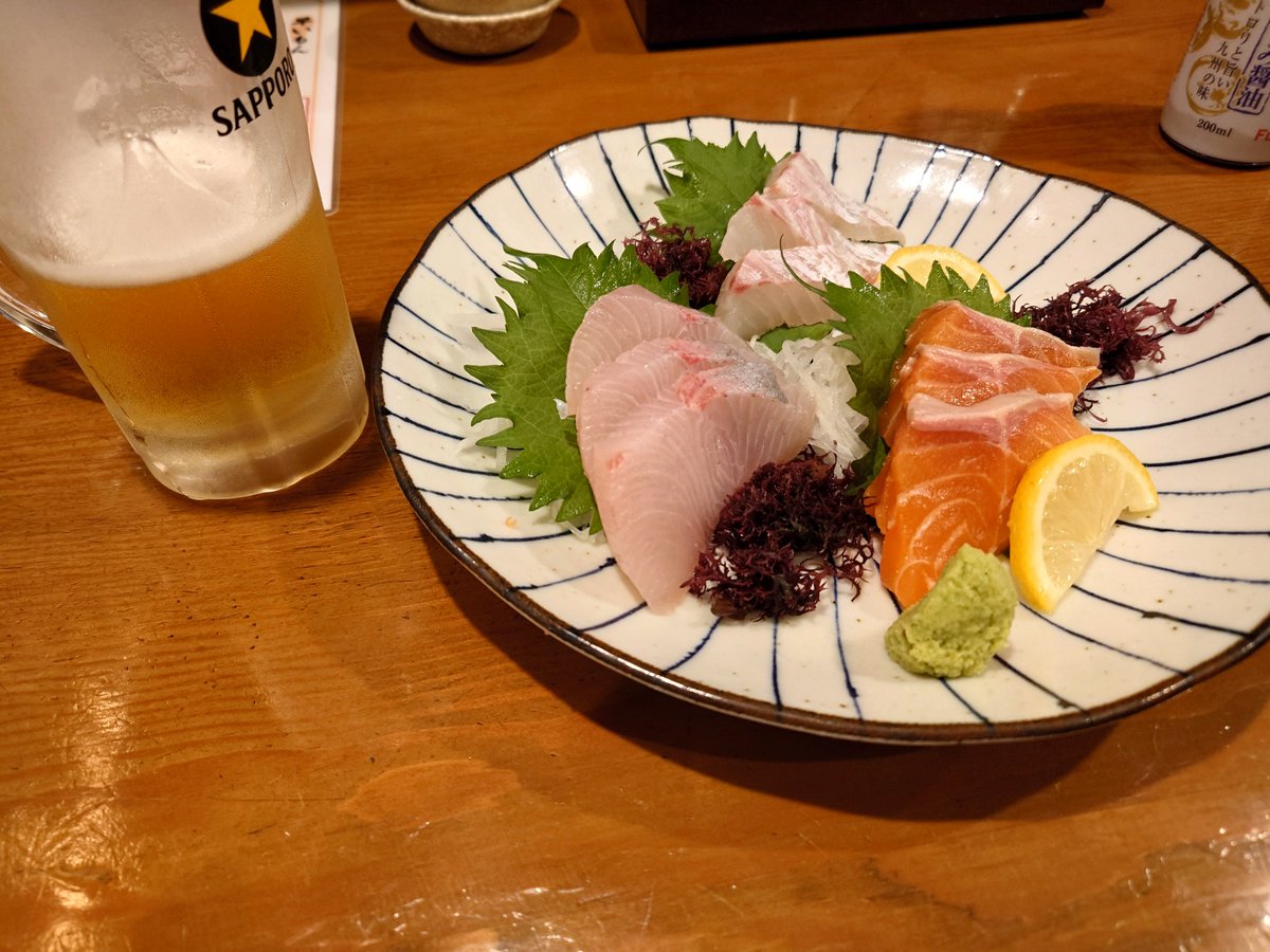 J_JIN_JUN's tweet photo. な、な、なんと！
人生初一人居酒屋\(* ॑꒳ ॑*\ ) ︎

一人で居酒屋入るのって、中々気まずいのよね（笑） https://t.co/wQfGbXHUio