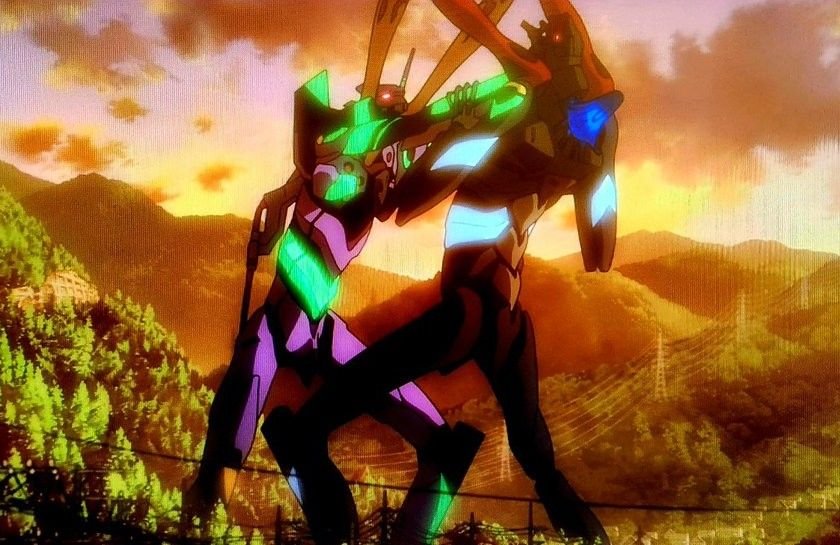 Kplus_rimozuki's tweet photo. 「今日の日はさようなら」が、ちいかわで話題なようです。

ちいかわの映画見てないけど、この曲ってエヴァの『破』で流れてたやつだよね？

あのシーンを思い出してしまう…😅

#エヴァンゲリオン #ちいかわ https://t.co/DVQxgNr7rS