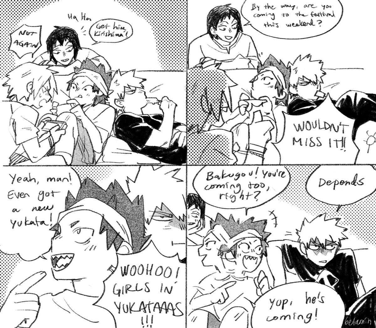 vitaminpoo's tweet photo. let’s go to a summer festival!! #krbk https://t.co/xs65VIfRnz