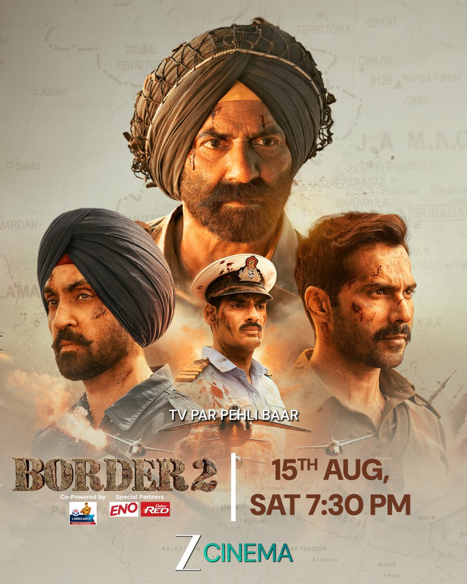 monuxq3's tweet photo. The spirit of patriotism comes alive through powerful stories of courage and sacrifice. Border 2 promises an emotional journey that can stay with audiences long after the screen fades. #Border2OnZeeCinema. https://t.co/OKV4yiX6oL