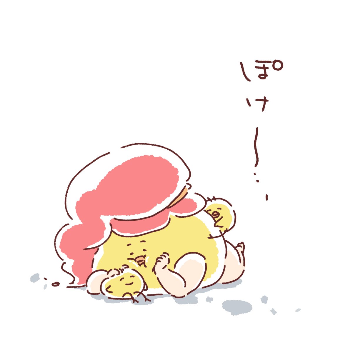 hiyoshi_02's tweet photo. 時間がね、水滴となってね、蒸発していくね。
#ゆるいイラスト
#ゆるキャラ
#ひよこ https://t.co/HlaRlh5peQ