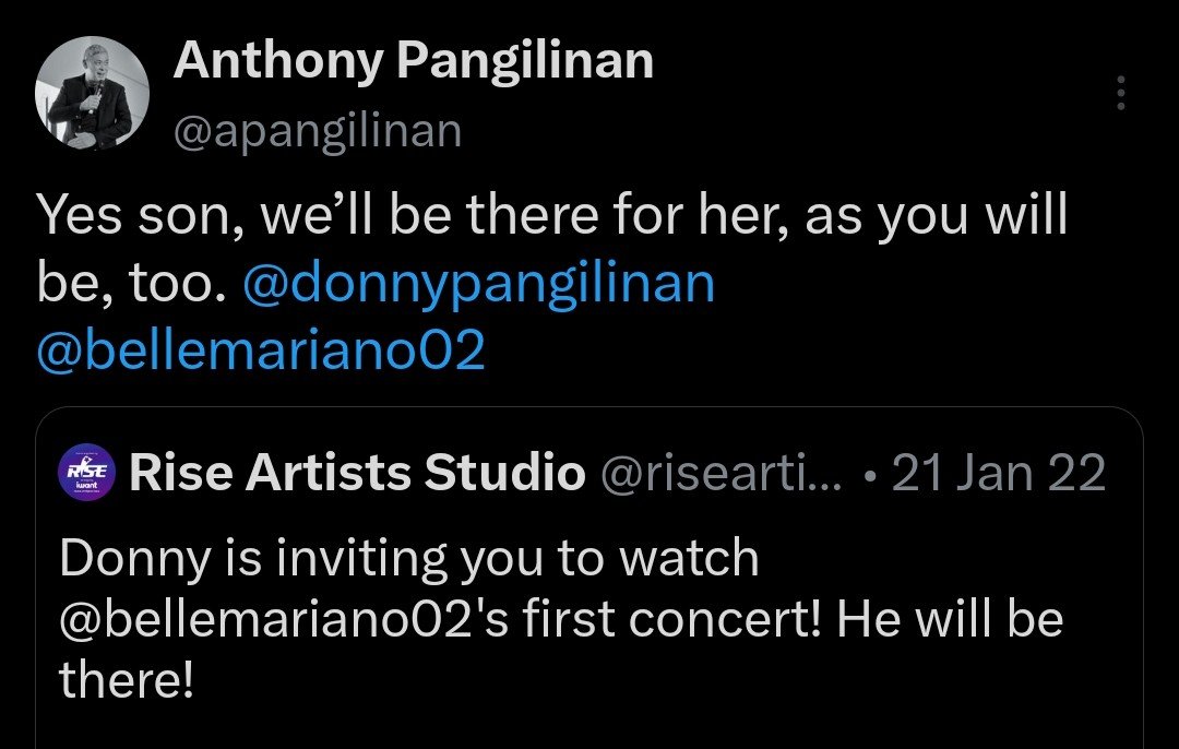 EchavezRandall_'s tweet photo. Kaya naman pala all out din sila mag-support kay Belle🥺

Imagine, Donny, who's never had a gf or brought a girl to the fam, suddenly goes out of his way just to support Belle. https://t.co/VyDdabcbk9