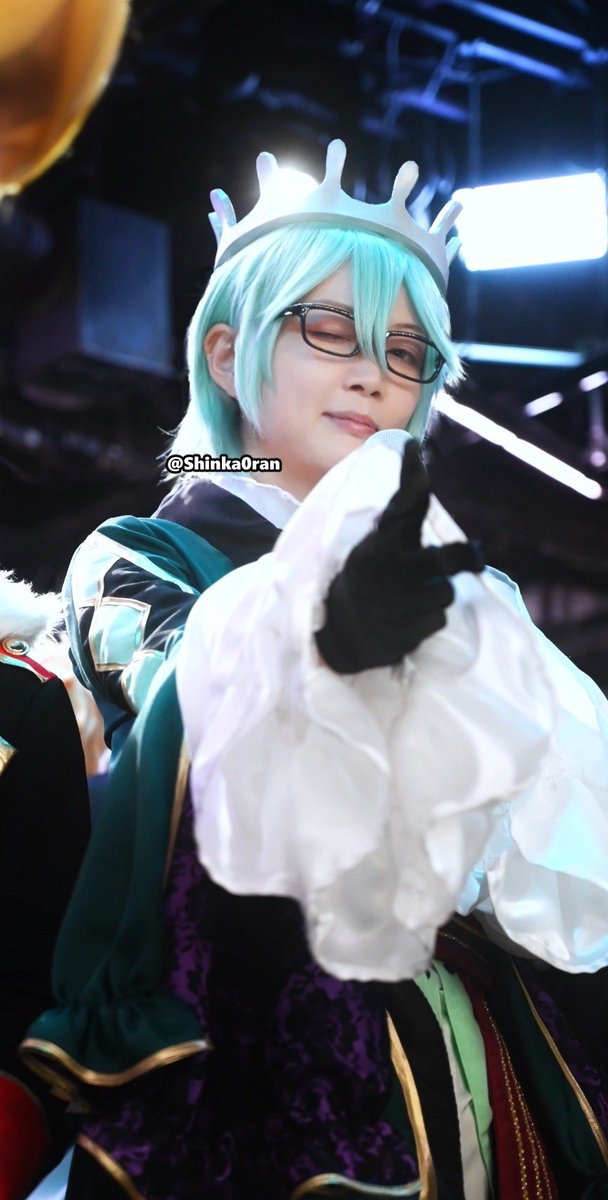 shinka0ran's tweet photo. 【コスプレ】 
I★CHU Amabe Shiki

子規くんのファンサ、受け取ってくれてありがとうございました💚
撮影▶︎ @ti_cha_0777 さま
#キリ撮る
#世界をハグchu併せ_0809 https://t.co/lSCO7oHIIs