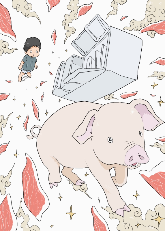 banzi_comics's tweet photo. 今気付いたんですけど、3日くらい前に買った生ハムが冷蔵庫から消えていました。お盆だからご先祖様が食べたのかもしれません…それならもうちょっと高いやつ買っておけばよかったと思いました。あと一昨日僕の誕生日だったんですけど何か言うことありませんか？ https://t.co/7wSMhSXw3x