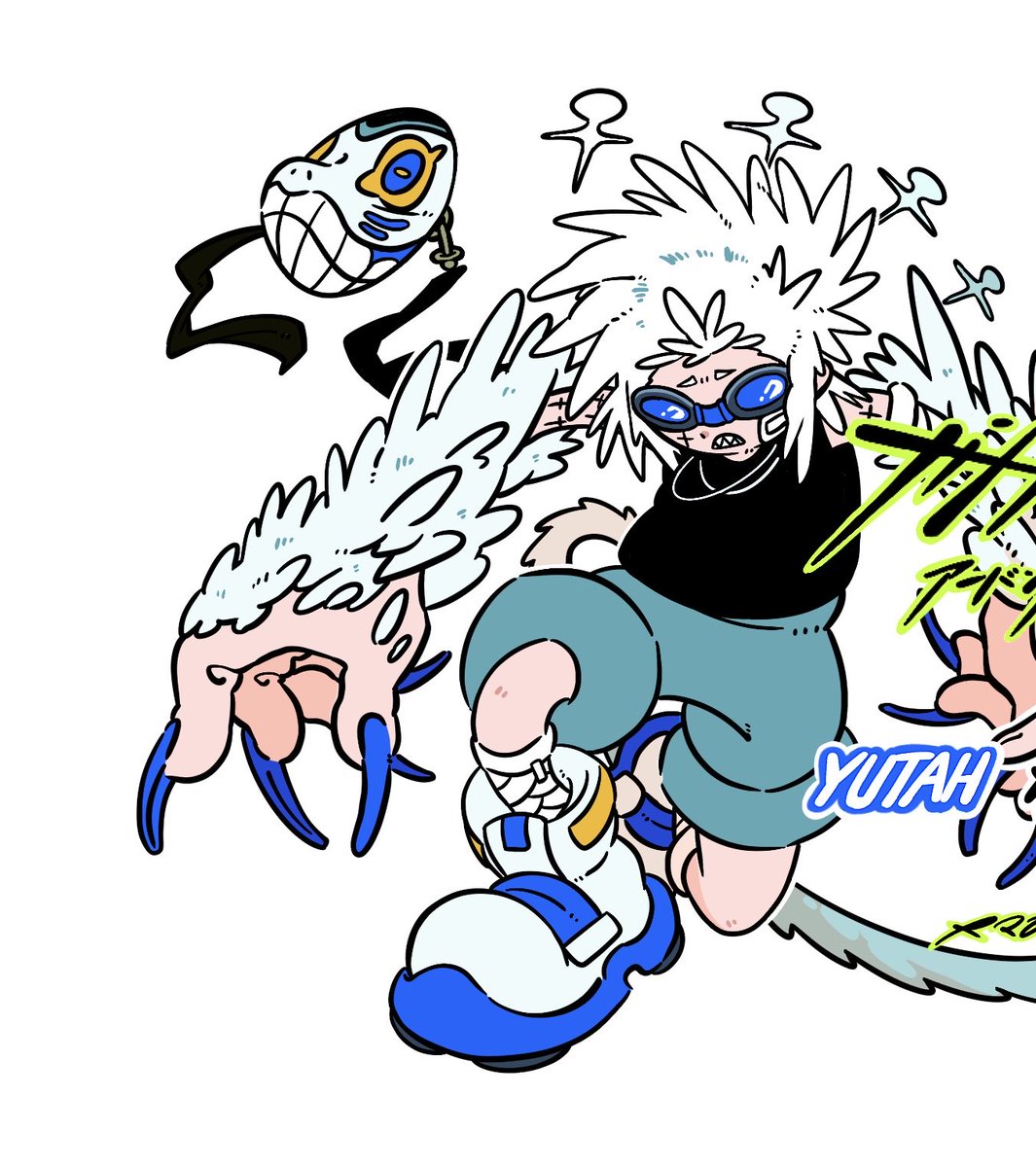 _rokudogobu's tweet photo. #一次創作祭り夏の陣2026

【覡都市渺徒/  ｶﾝﾅｷﾞ：ｱｰﾊﾞﾝﾀﾞｽﾄ 】というシャーマニズム×退廃都市系SFをコンセプトにした創作を描いています🟥🔵 https://t.co/Tcbj0tYHjm