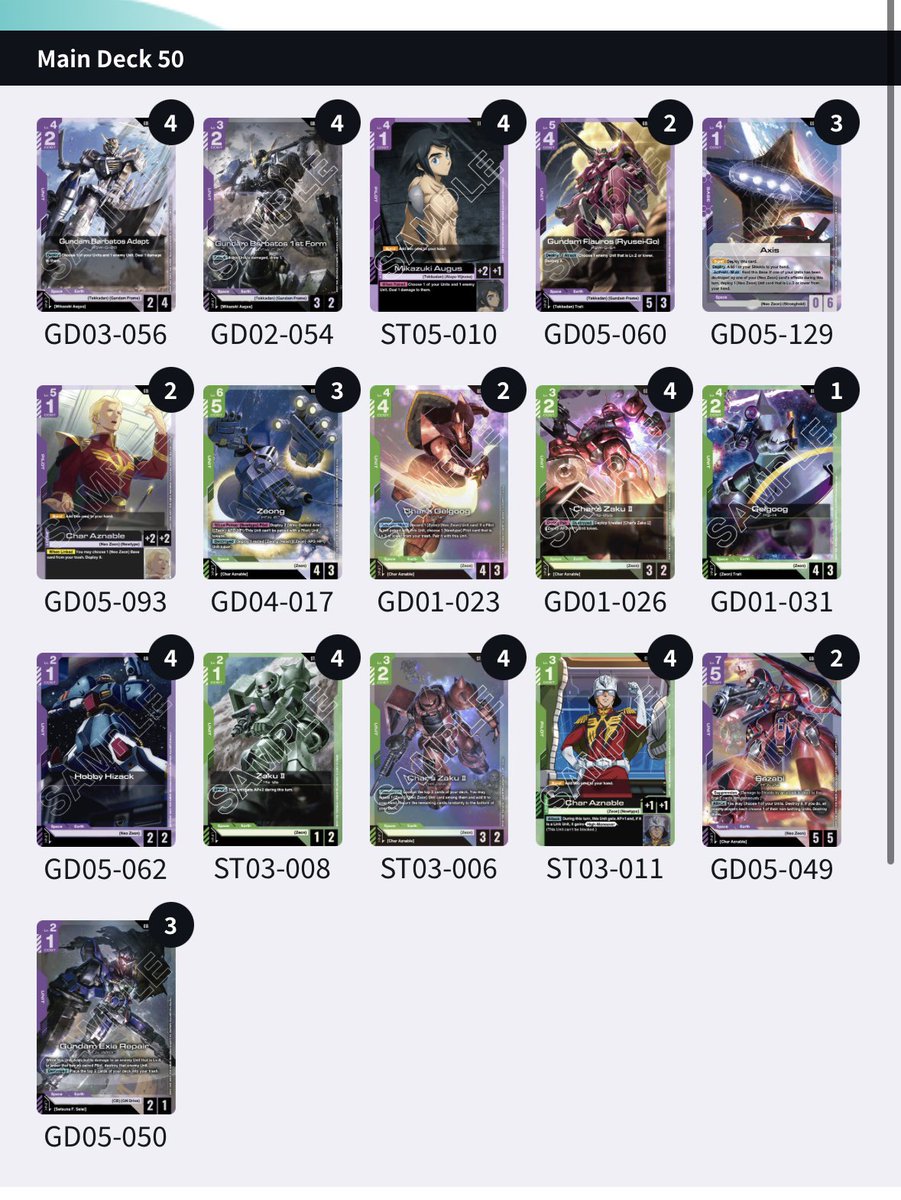 72_Fujiwara's tweet photo. Got head cutted off by not making round 8 ☠️

Gundam Madrid Regionals 

R1 🟢🟣 Aggro - W
R2 🟢🟣 Aggro - W
R3 🔵🟢 Londo B - W
R4 🔵🟣 BP Strike - L
R5 ⚪️🟢 Wing - W
R6 🔵🟣 BP Strike - L
R7 🔵🟢 OYW - W https://t.co/tW8j4EP0cl