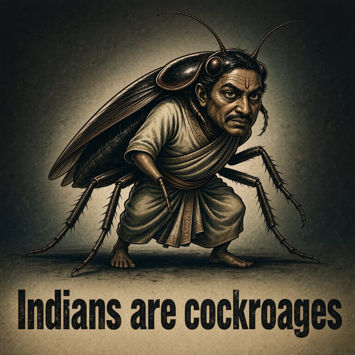 DiPrefiitCrypto's tweet photo. #Indians are cockroages https://t.co/miSgXpojqQ