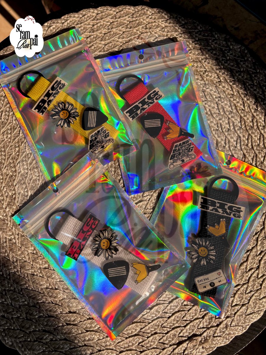 serampairia's tweet photo. haii, apa kabar? 👋🏻
Serampairia balik lagi nih💐

kali ini kita mau open Pre-Order handmade keychain webbing buat ngerayain BIGBANG 20th Anniversary 💛✨

🔗 link PO: to be announced

tertarik? stay tuned yaa, siapa tau next-nya bakal ada grup lain juga 👀

#serampairia #BIGBANG https://t.co/Re13aUXTav