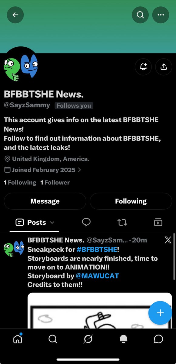 BFBSTSHE's tweet photo. yo I’m dying who the hell made a fan news account for BFBBTSHE bro 😭🙏 https://t.co/oAF2C9nOYV