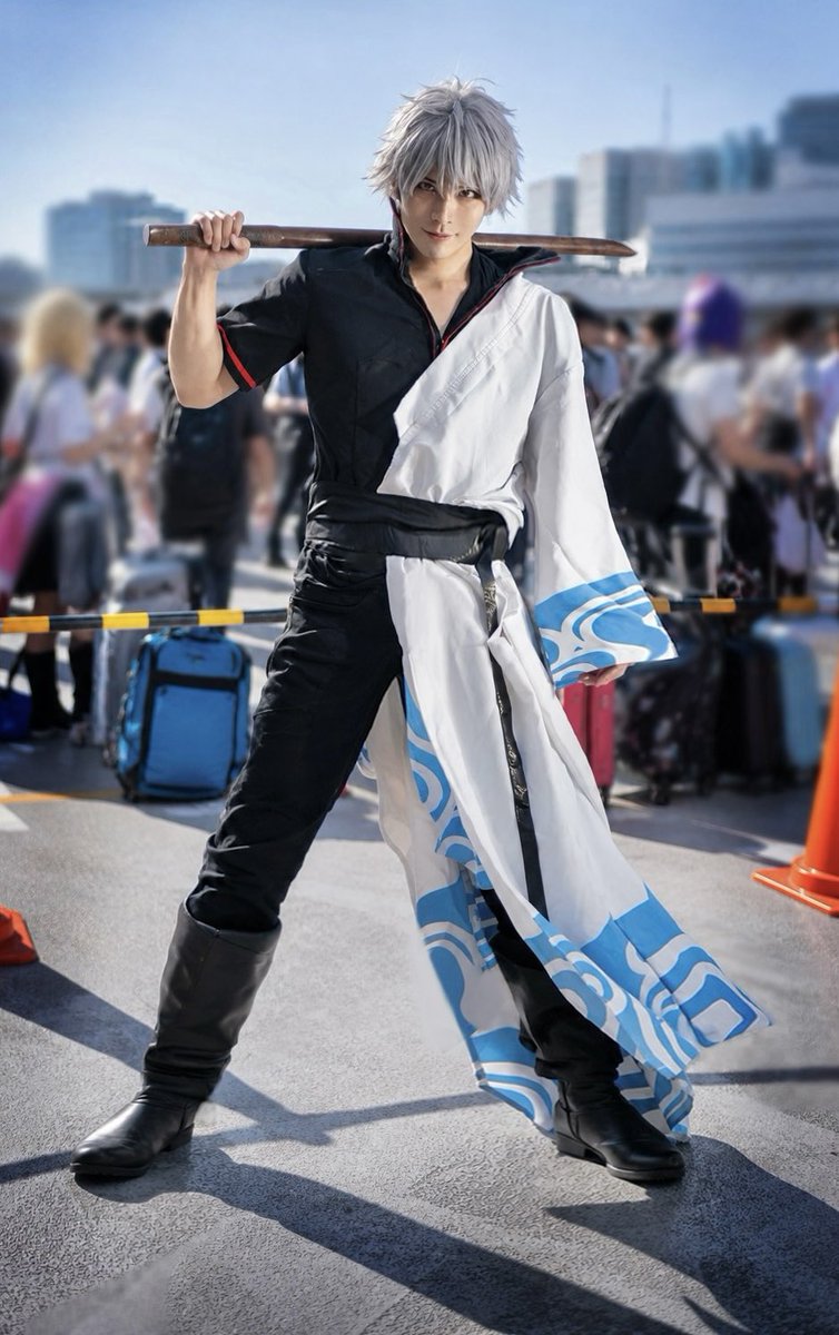 1013ren02's tweet photo. 宇宙一バカな侍だコノヤロー

銀魂／坂田銀時
#C108_cos  #C108コスプレ https://t.co/2YFiseVtuL