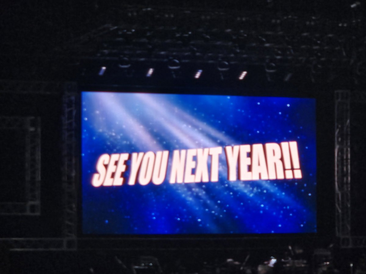 SkhaTanTan's tweet photo. 今年のオ－キャン終わりました！✨
あったかいいお祝い楽しかったです🎶
長澤くん、秦くん20周年おめでとうございます💐
最後のご挨拶おすそわけ
#オーガスタキャンプ2026 https://t.co/KtUNbyh1zj