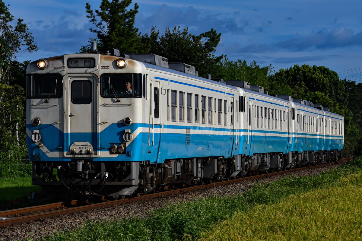 SY_ommis's tweet photo. 8/15
972D・キハ40 2142＋キハ40 2148＋キハ47145＋キハ47 118
阿波おどり開催に伴う増結 https://t.co/iCurQVHMfL