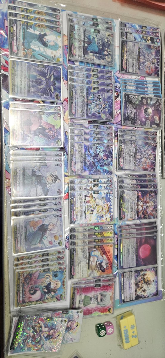 4_douri's tweet photo. VFC 2026 Rowell Tournament
Deck: Impauldio Fantôme
Aicon 1st L
Alcasal 1st W
Blangdmire 1st W
Kaicon 1st W
Fish 1st W (bricc)

T32
Aelquilibria F 1st W (I sacced) (Vindschtar front, VG Front Heal Heal, rest swung for 98 103)
T16
Fish 2nd L
#vgtopdecks #ヴァンガードデッキ紹介 https://t.co/oDKIWbTXYc