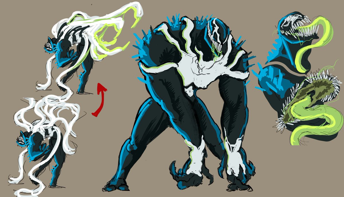 yorianized's tweet photo. Concept do Venom pra uma AU 
-
#venom #spiderman #fanartㅤㅤㅤㅤ https://t.co/SHfxijbqyk