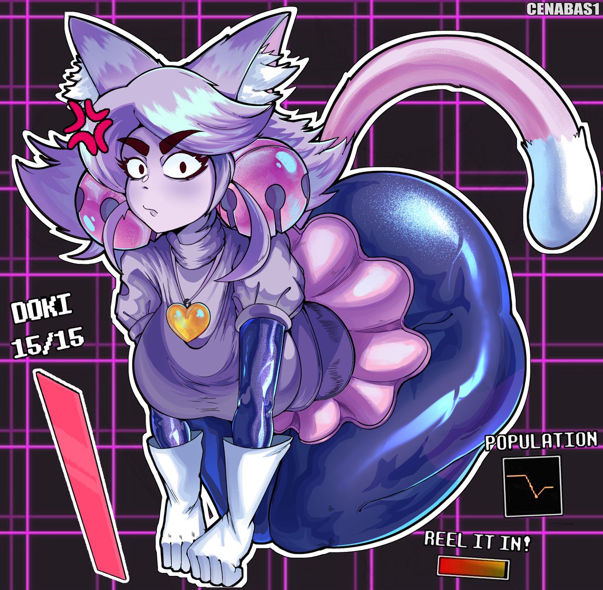 Cenabas1's tweet photo. I'm doing this just for my body! Okay!?
#DELTARUNE https://t.co/yxv04SzDRJ