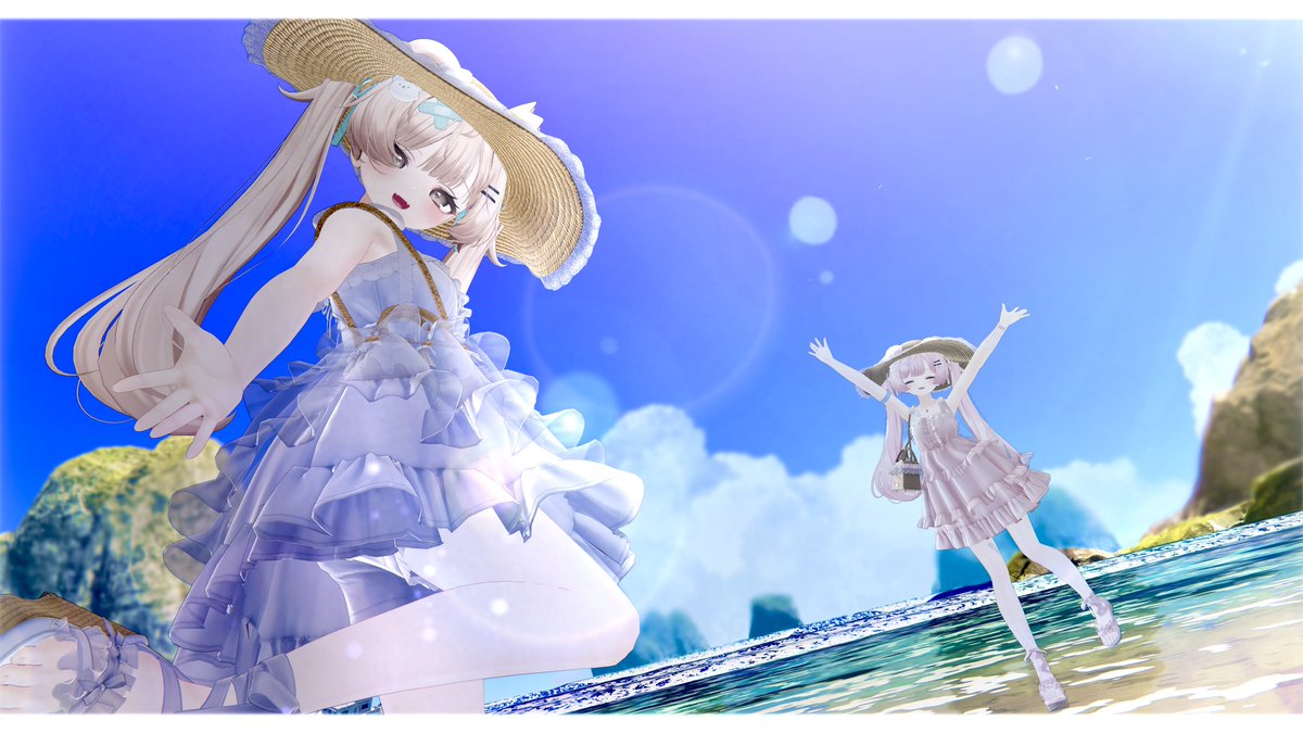 Emiru_VR's tweet photo. 青夏、陽の下で君と。
#なつのミルフィちゃんフォトコン2026 https://t.co/T7oYWdF8LP