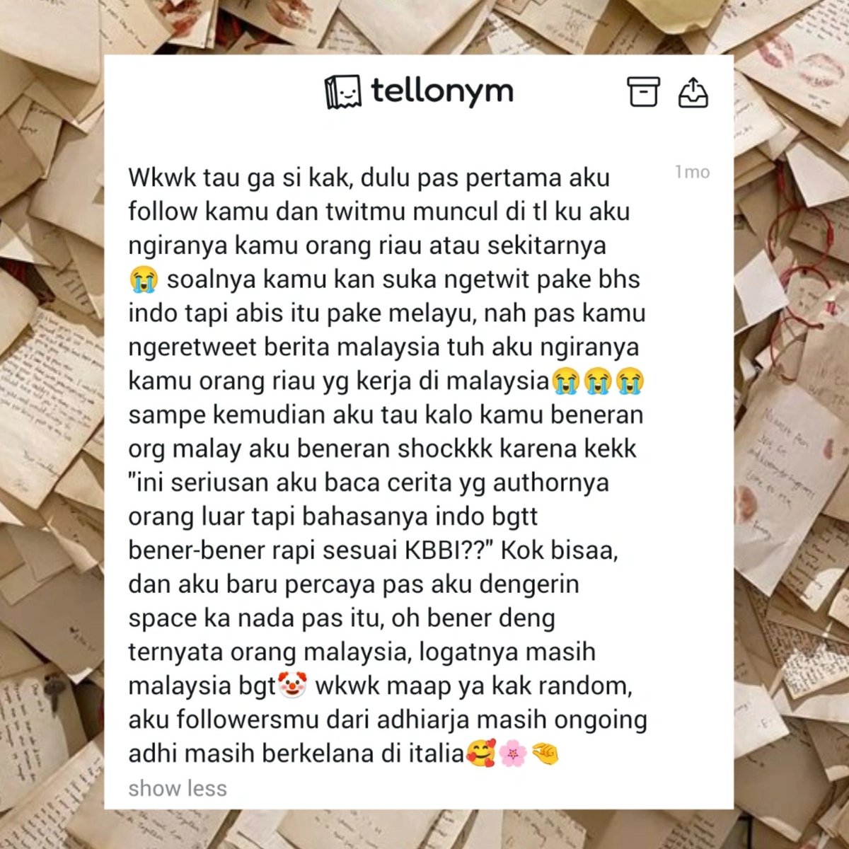 coupszino's tweet photo. AKU UDAH BERUSAHA, TAPI DI SPACE PASTI GAGAL π€£π€£π€£π€£π€£ βlogatnya masih Malaysia bgtβ NGAKAK πππππππ
Makasih udah baca Adhiarja π§‘π§‘π§‘ #nadello https://t.co/Iv8a2MbIeK