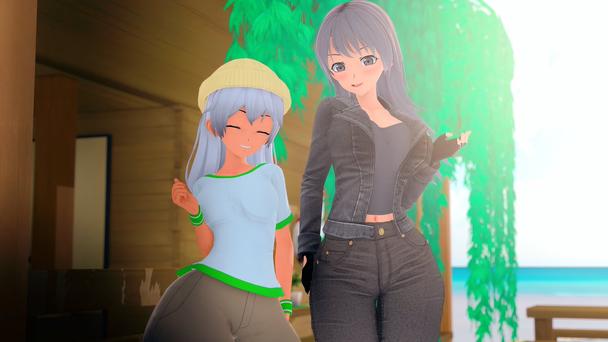 GoldenLejn64's tweet photo. Two Besties 💚🩶

-

[#Koikatsu #KoikatsuParty #Koikatu #OCs #OCArt #OriginalCharacters #OriginalCharacterArt #Art #3DArt #3D #3DModels #3DRender #Render #BestFriends #Besties #Charlene #CharleneMartinaHernández #Lin #LinHoshizaki] https://t.co/O0XXME7Kle