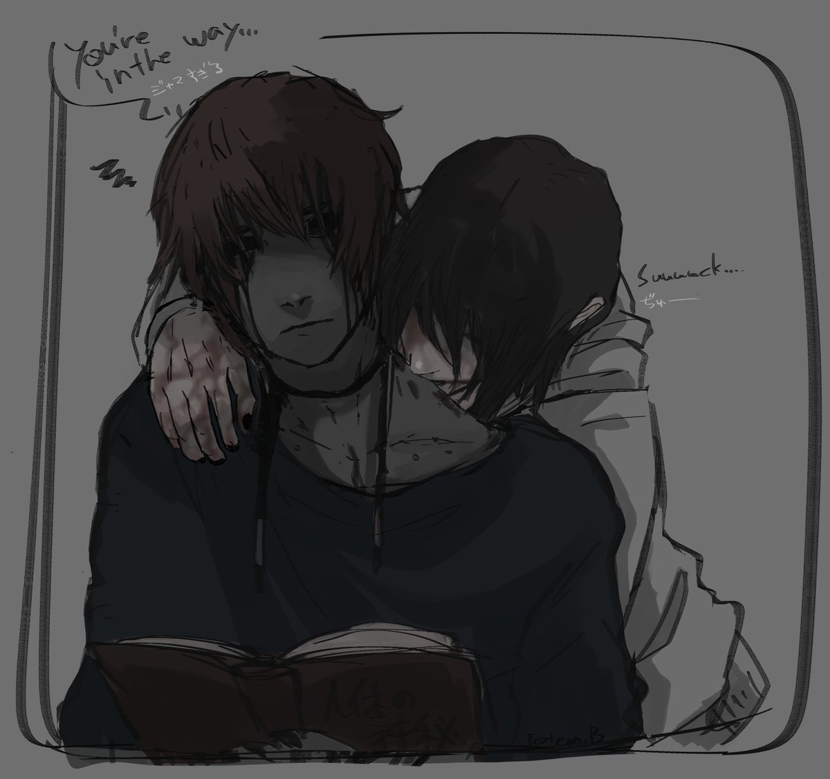 dbK2db's tweet photo. ⚠️🔪🫘腐/Yaoi
吸引性皮下出血 https://t.co/ZwlcCVobur