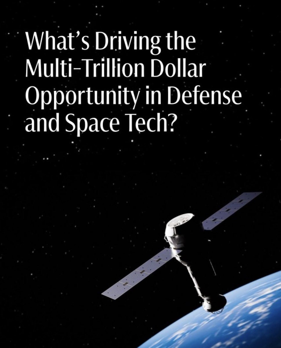 fragkmark's tweet photo. My thesis: defence tech is just the tip of the iceberg of a much broader wave of innovation.

The combination of persistent geopolitical instability, need for faster innovation cycles, record private capital and the renewed imperative to build sovereign capabilities will catalyze a generation of companies whose impact extends far beyond traditional defence.

Space is perhaps the clearest example today and it certainly won’t be the last. With VC investment and company formation rates within defence tech at all-time highs, the bigger opportunity in my opinion is in what logically comes next:

The technologies being built for sovereignty, resilience and security today will increasingly become the infrastructure of the broader economy tomorrow.

We are only at the beginning.