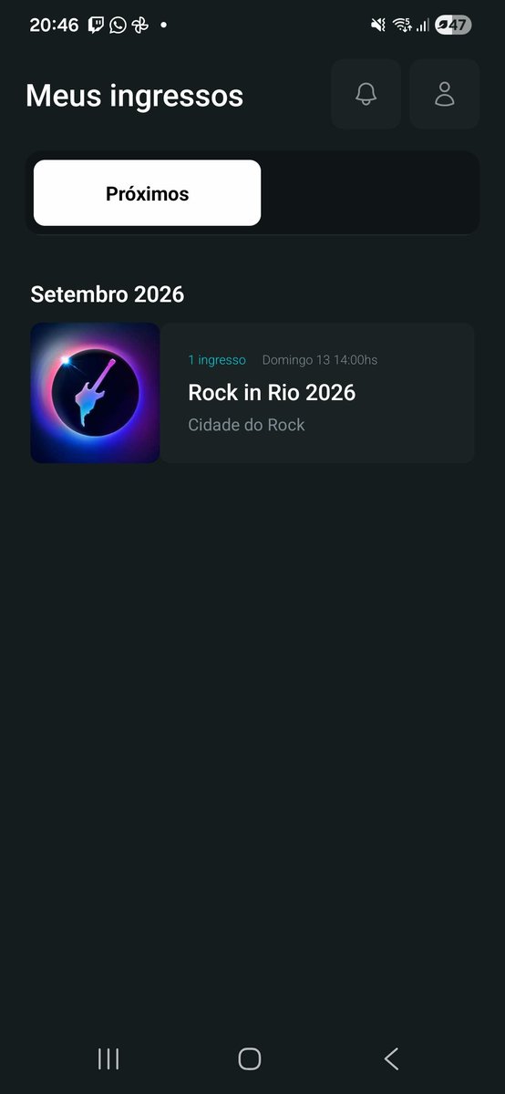 Pedrin_uwu's tweet photo. 🚨 VENDO INGRESSO ROCK IN RIO  
📷 DIA 13/09
📷 R$360,00 (Não vou poder mais ir ao evento)  
📷 2 ingressos meia entrada 21 anos (vendo os ingressos separadamente tb)
Transferência pelo Quentro 
Twenty one pilots, Zara Larsson, Halsey, Ivete https://t.co/Rz45MIrCoE