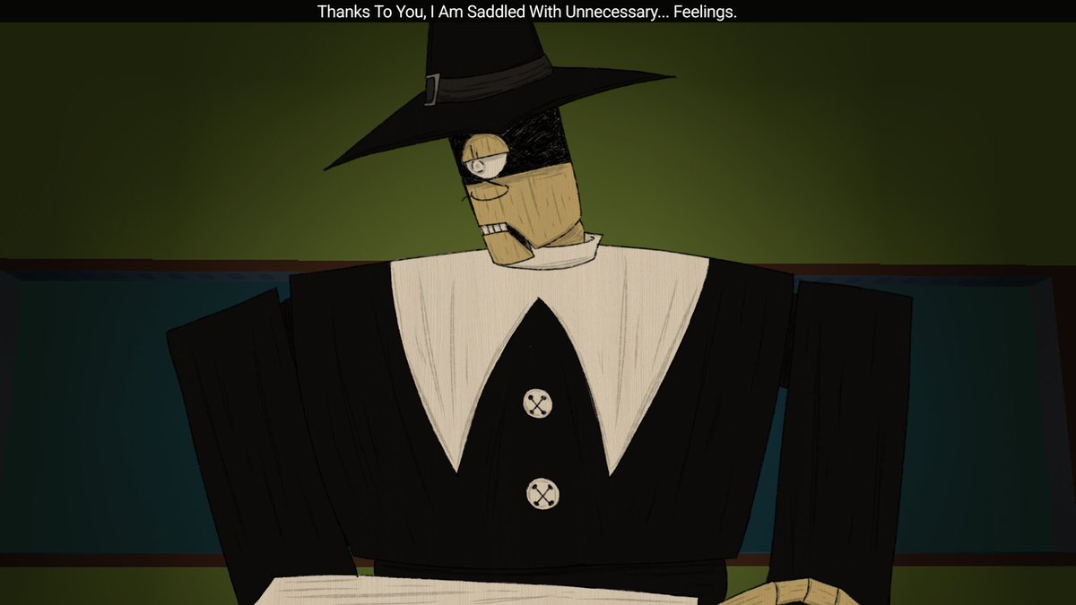 HauntedVision_7's tweet photo. I had the funniest urge to draw that one Ace Attorney scene but with Pilgrim POV you're Tophat
#constructionroblox #robloxconstruction https://t.co/ZIe6KfUqzn