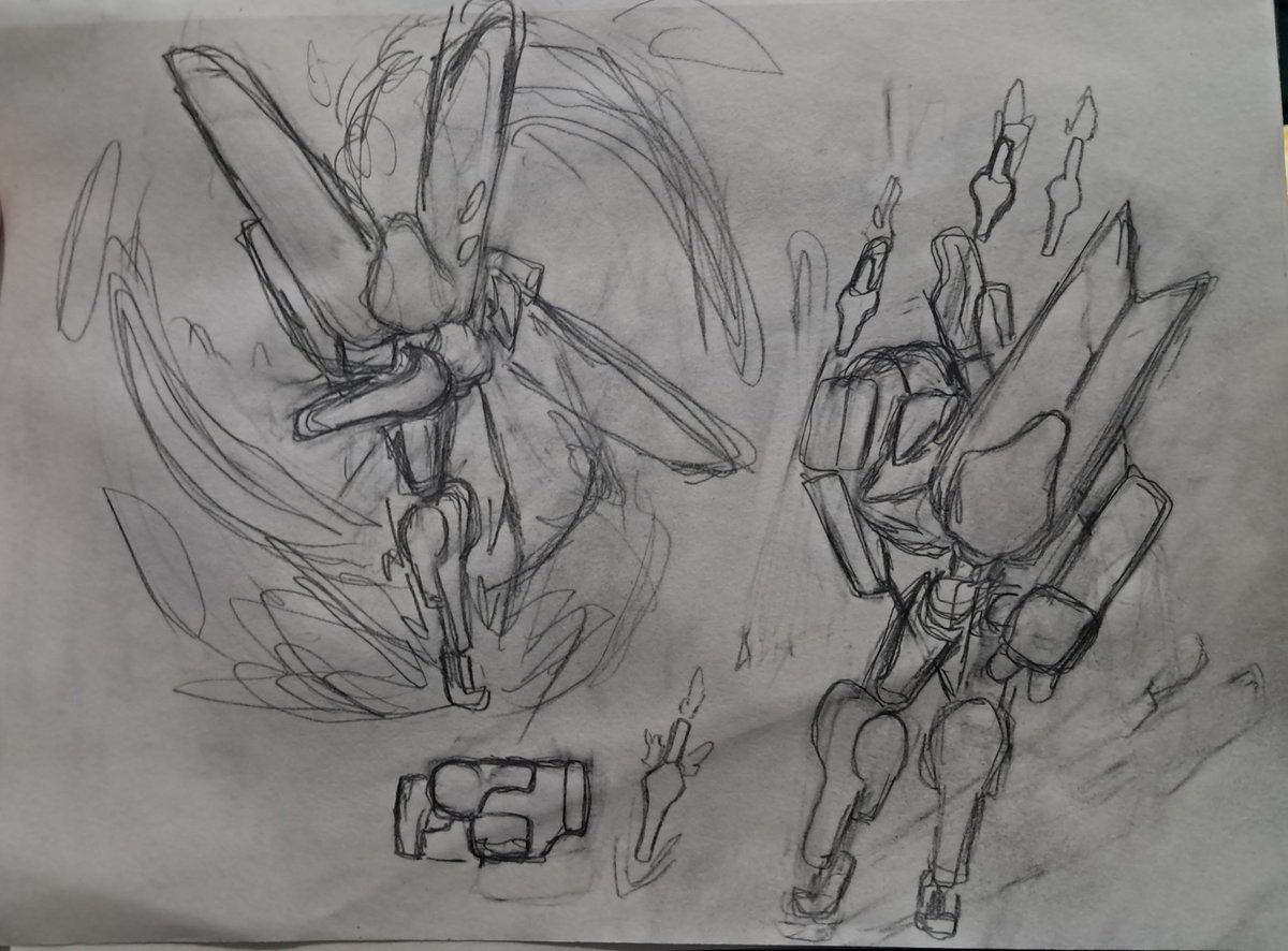 EnthusiastBlue's tweet photo. #doodle #mecha
HEY NERDS! im still alive dw! Eat up! Yum yum sketch dump soup https://t.co/zSq5w9sgMz